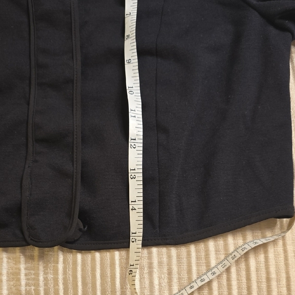 Narciso Rodriguez Black Button Down Torerita - Picture 11 of 12